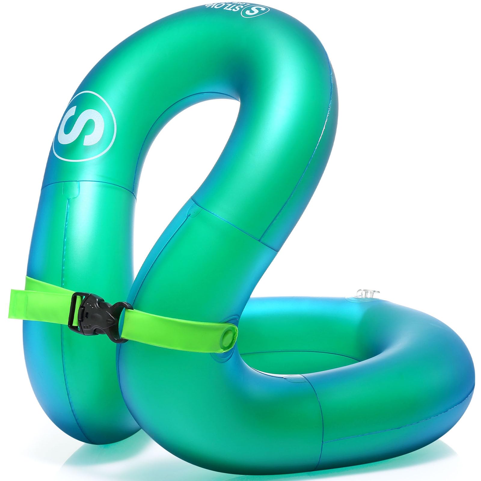 Inflatable Swim Vest for Kids & Adults - Lightweight Buoyancy Aid, Adjustable Pool Floaties for Toddlers, Teens, and Beginners - Perfect for Swimming Lessons, Beach, and Pool Safety