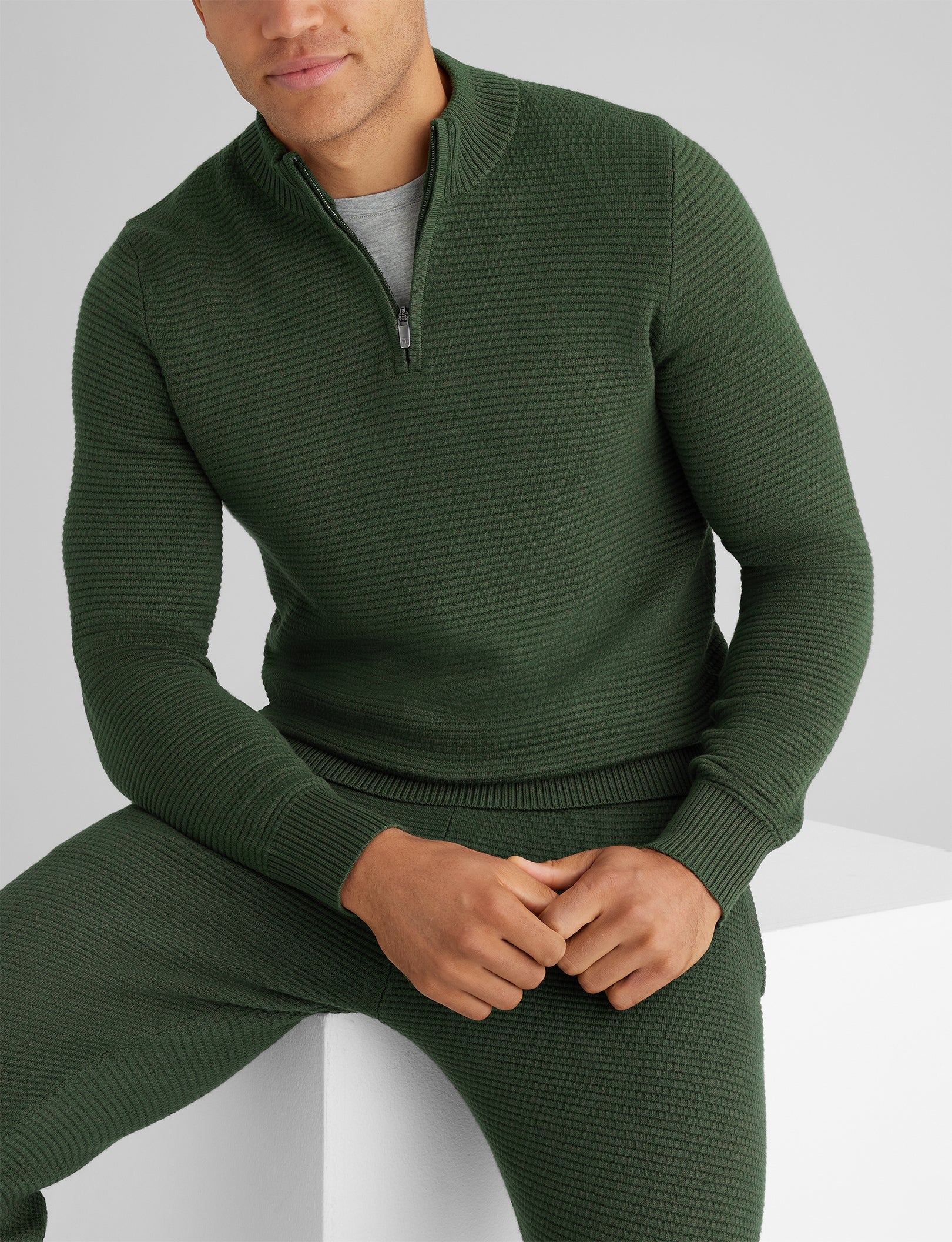 Cozy Quarter Zip Sweater for Women & Men | Soft Lounge Pullover for Casual Wear & Outdoor Activities | Perfect for Fall & Winter