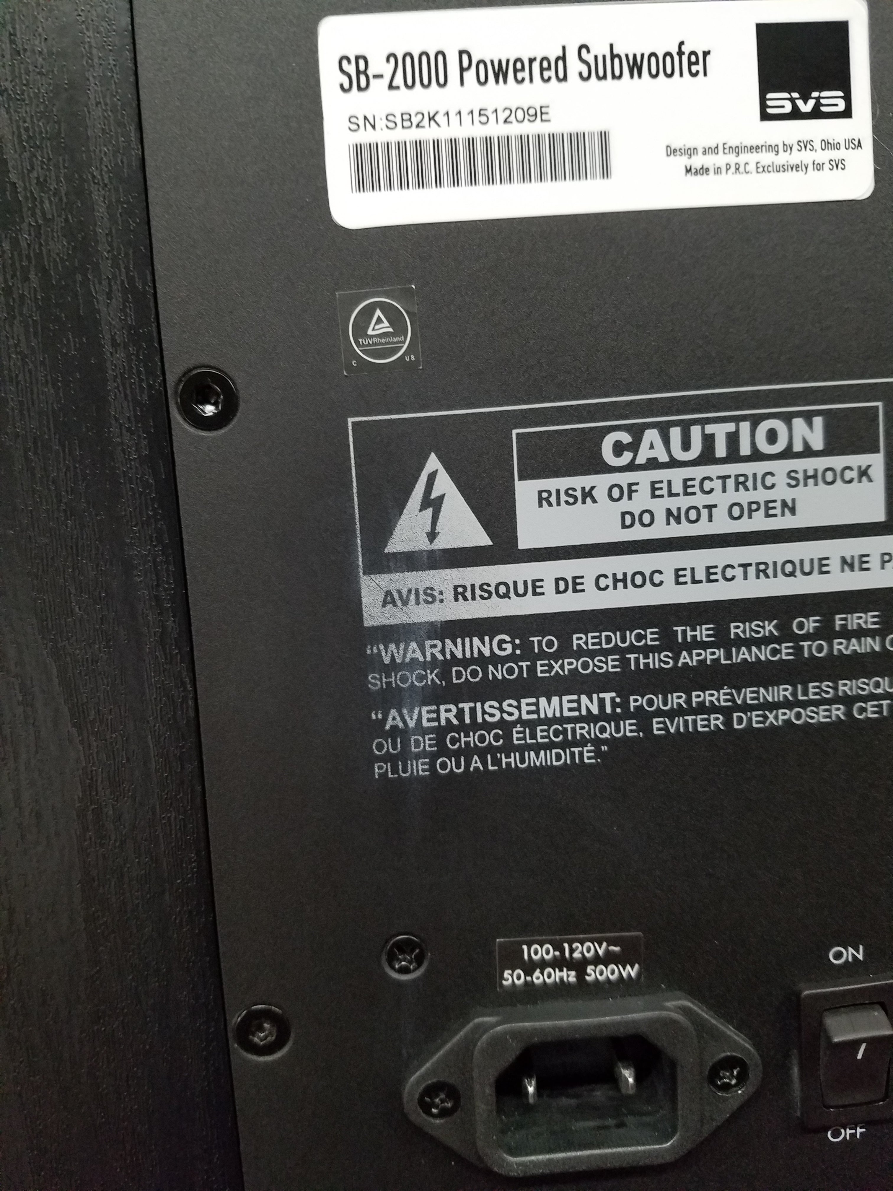 SB 2000 Black Ash Power Outlet - High Quality Electrical Outlet for Home, Office & Workshop Use (Model 1209)