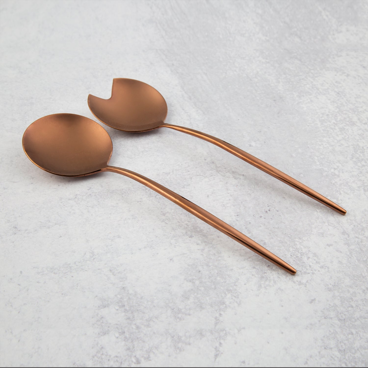Elegant Gaze Copper Mirror 2-Piece Hostess Set - Perfect for Dining Table Decor, Wedding Gifts & Home Accessories
