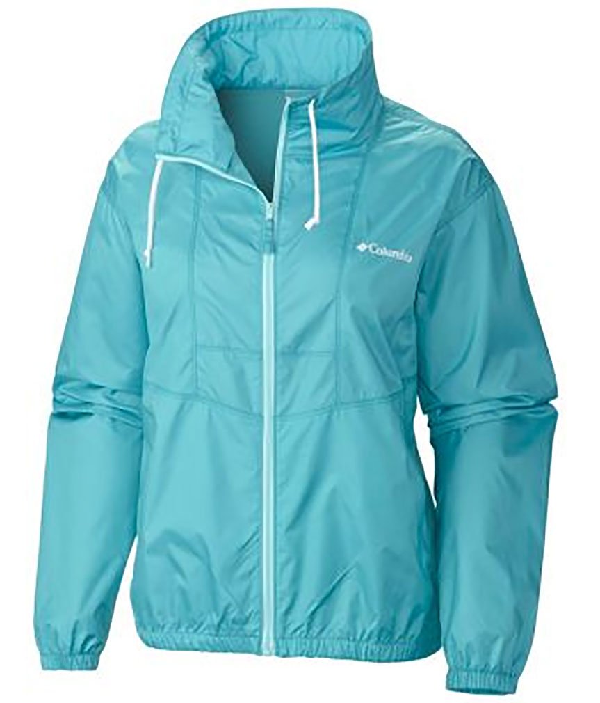 Columbia Women's Flashback Windbreaker Jacket - Lightweight Water-Resistant Windbreaker for Hiking, Running & Outdoor Activities