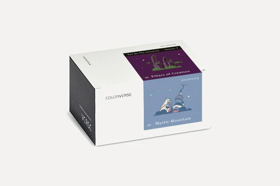 Colorverse Pillars of Creation & Mystic Mountain Fountain Pen Ink Set - 65ml + 15ml Bottled Ink for Calligraphy, Journaling & Artistic Writing