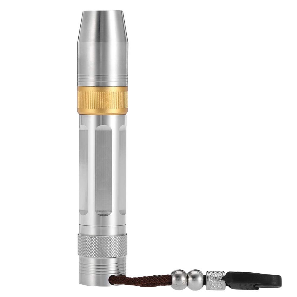 **Ultraviolet LED Flashlight - 3 Colors (White, Yellow, UV) for Jewelry Appraisal, Jade Detection & Handheld Use | Portable UV Light for Gemstone, Currency & Stain Inspection**