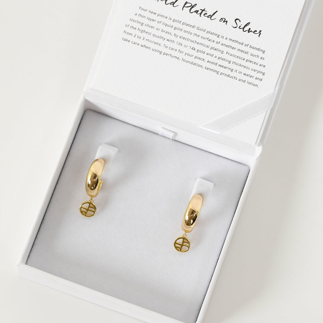 Signature Hoops Earrings for Women - Elegant Gold & Silver Hoop Earrings for Everyday Wear | Perfect for Parties, Work & Casual Outfits