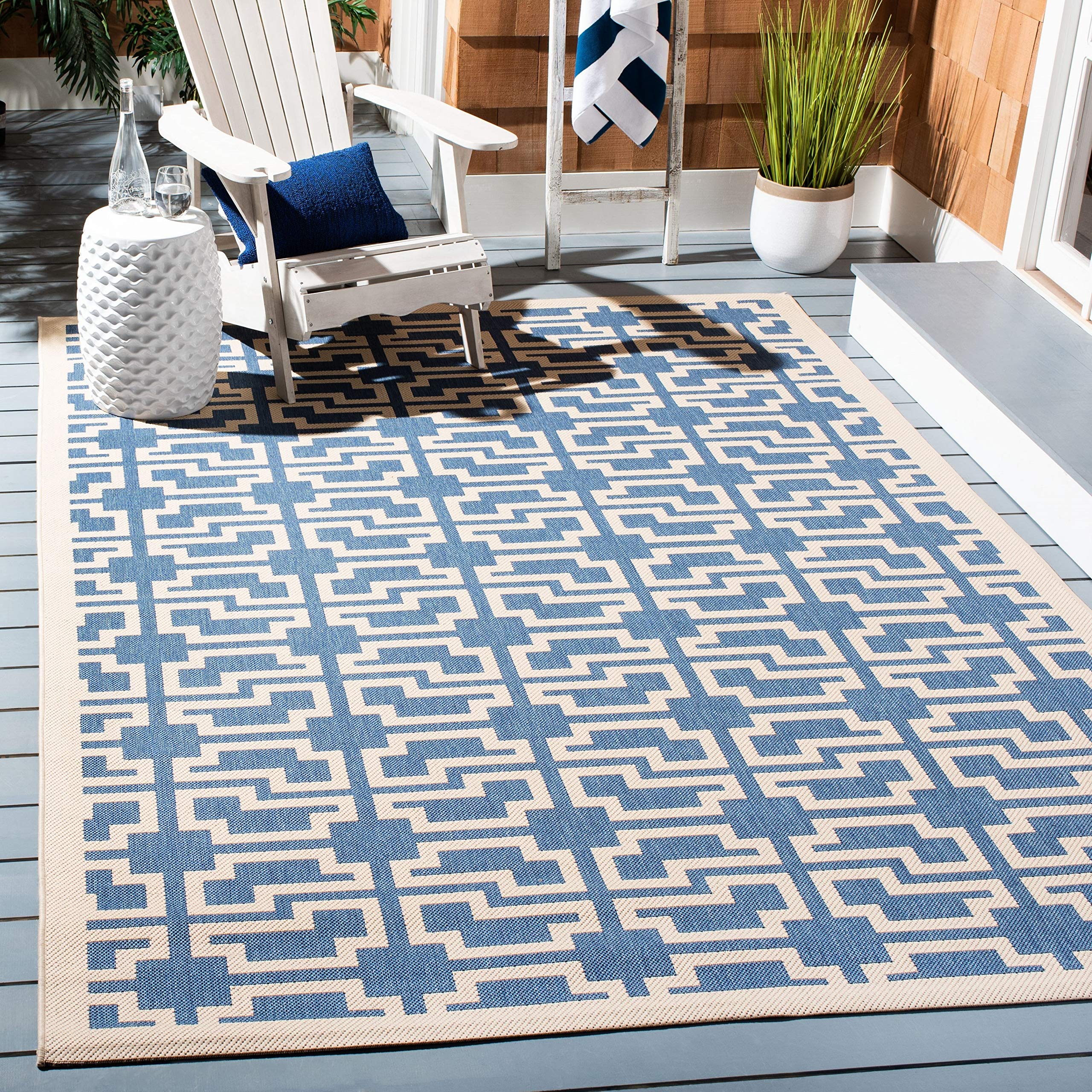 Safavieh Courtyard CY6015 Indoor Outdoor Rug 7'10