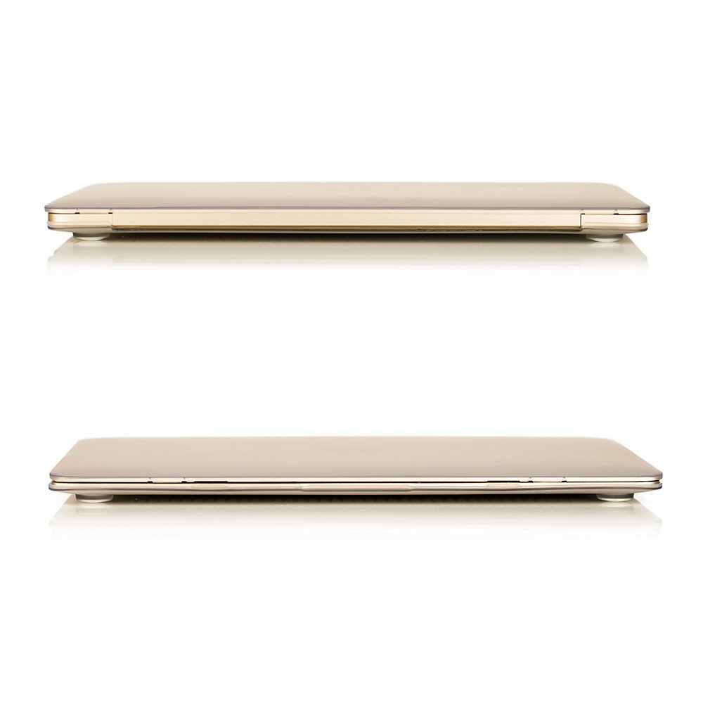Slim Frost Clear Hard Shell Protective Case for MacBook 12 Inch A1534 | Lightweight Snap-On Cover | Perfect for Work, Travel & School Protection