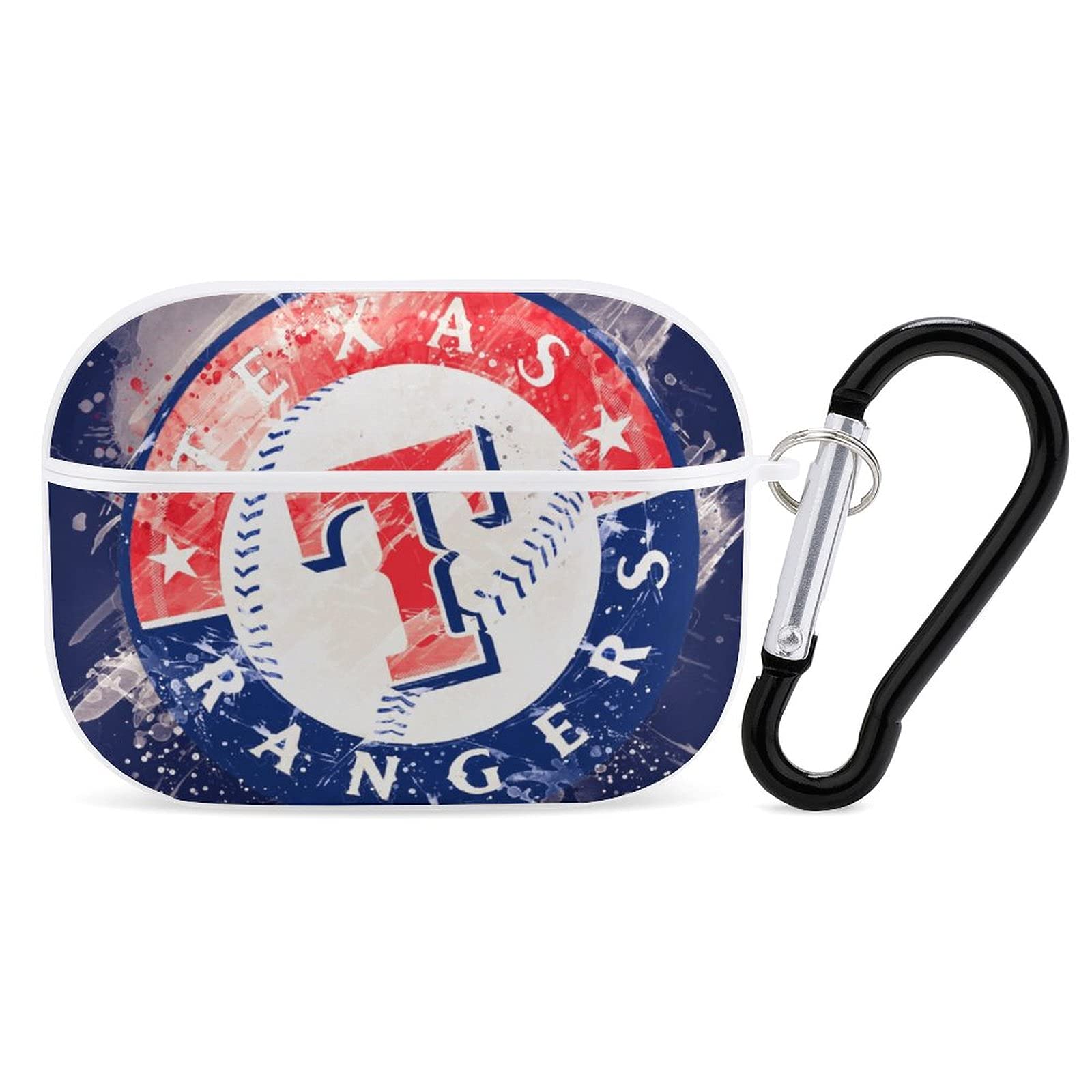 Texas Rangers Team Promark AirPods Pro Case - Shockproof TPU Cover for AirPods Pro 3rd Gen - Flexible Protective Case with Team Logo - Perfect for Sports, Travel & Daily Use