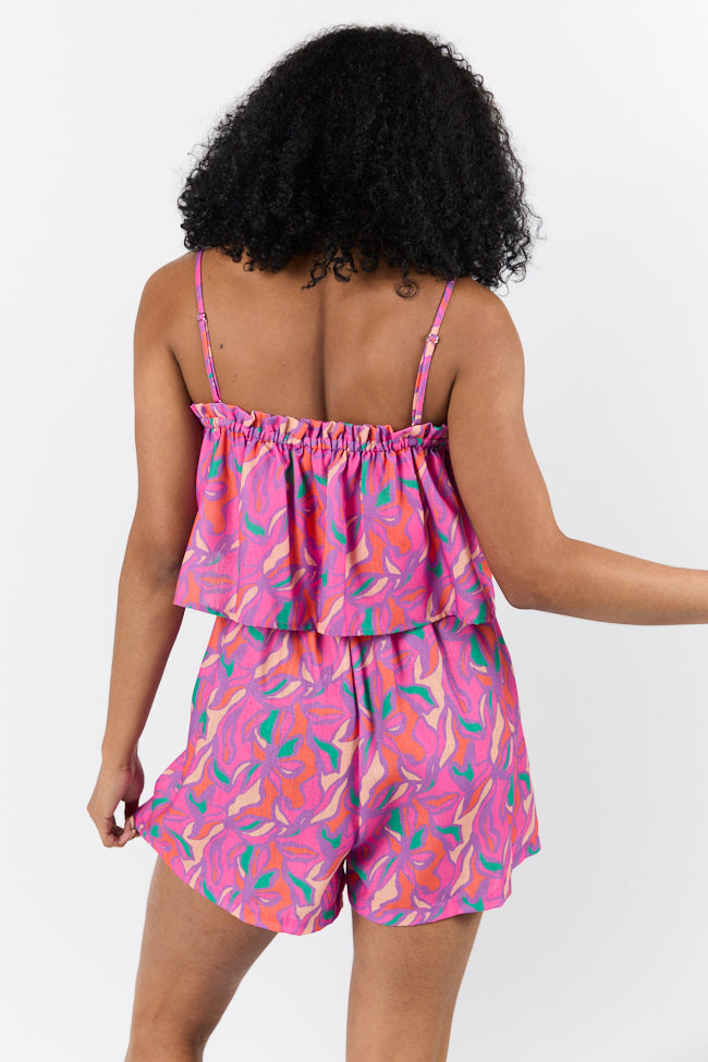 Stylish Summer Fling Multi-Printed Romper for Women - Trendy Floral & Geometric Patterns - Perfect for Beach Vacations, Music Festivals & Summer Outings