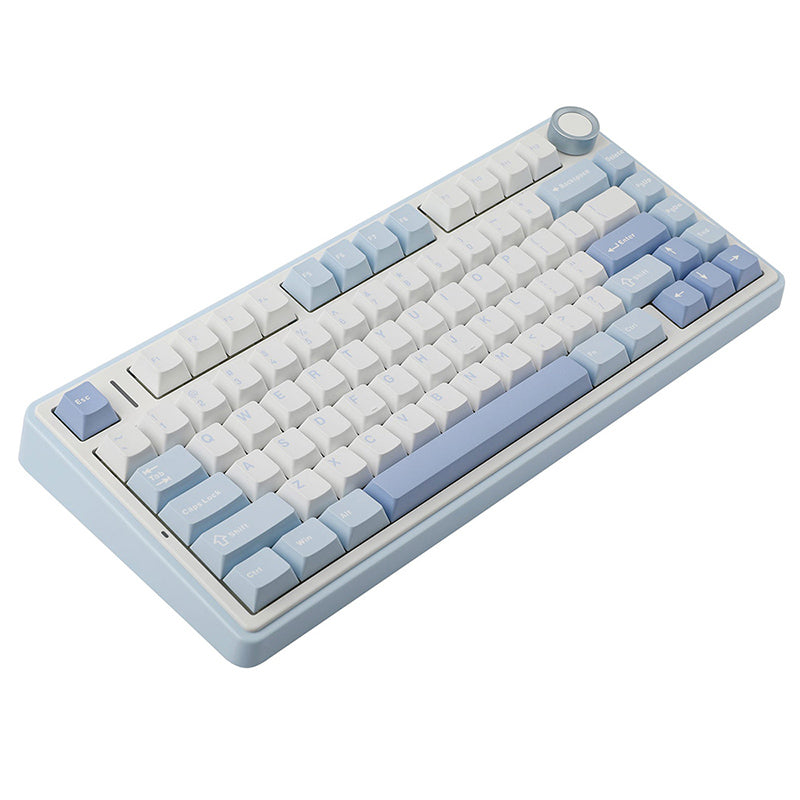 AULA F75 Wireless Mechanical Keyboard - 75% Compact RGB Backlit Gaming Keyboard with Hot-Swappable Switches for PC, Mac, Laptop - Perfect for Gaming, Office Work & Typing