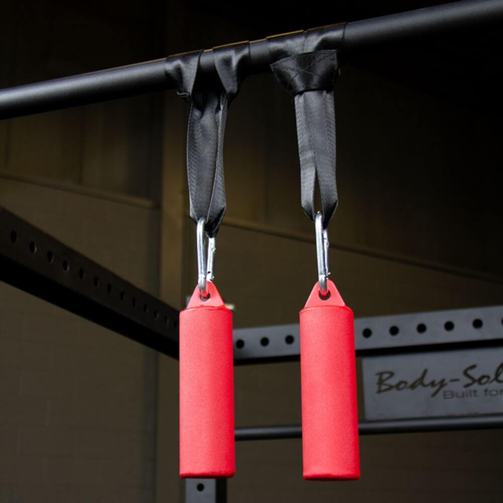 Body Solid Tools Nunchuck Grips (Pair) - Premium Workout Grips for Strength Training & Gym Accessories - Ideal for Weightlifting, CrossFit & Home Fitness