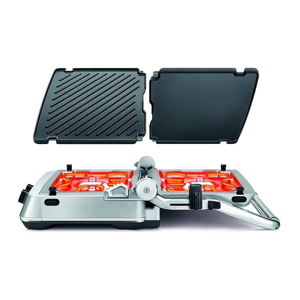 Non-Stick Waffle Plates for Easy Cleaning - Perfect for Belgian Waffles, Pancakes & Breakfast Sandwiches at Home