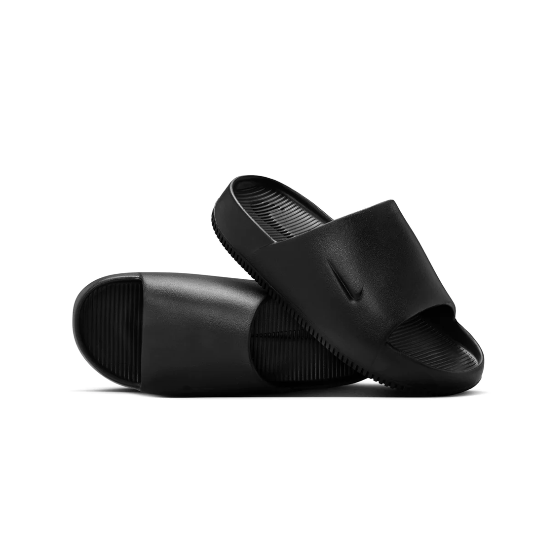 Women's Comfort Slide Sandals - Soft & Supportive Black Slides for Relaxation at Home, Spa, or Beach | Casual & Cozy House Slippers