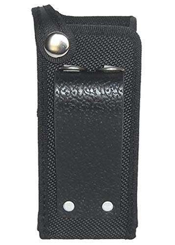Motorola XiR P8260 Two Way Radio Nylon Carry Case with Fixed Belt Loop - Durable Protective Cover for Walkie Talkie - Ideal for Construction, Security & Outdoor Activities