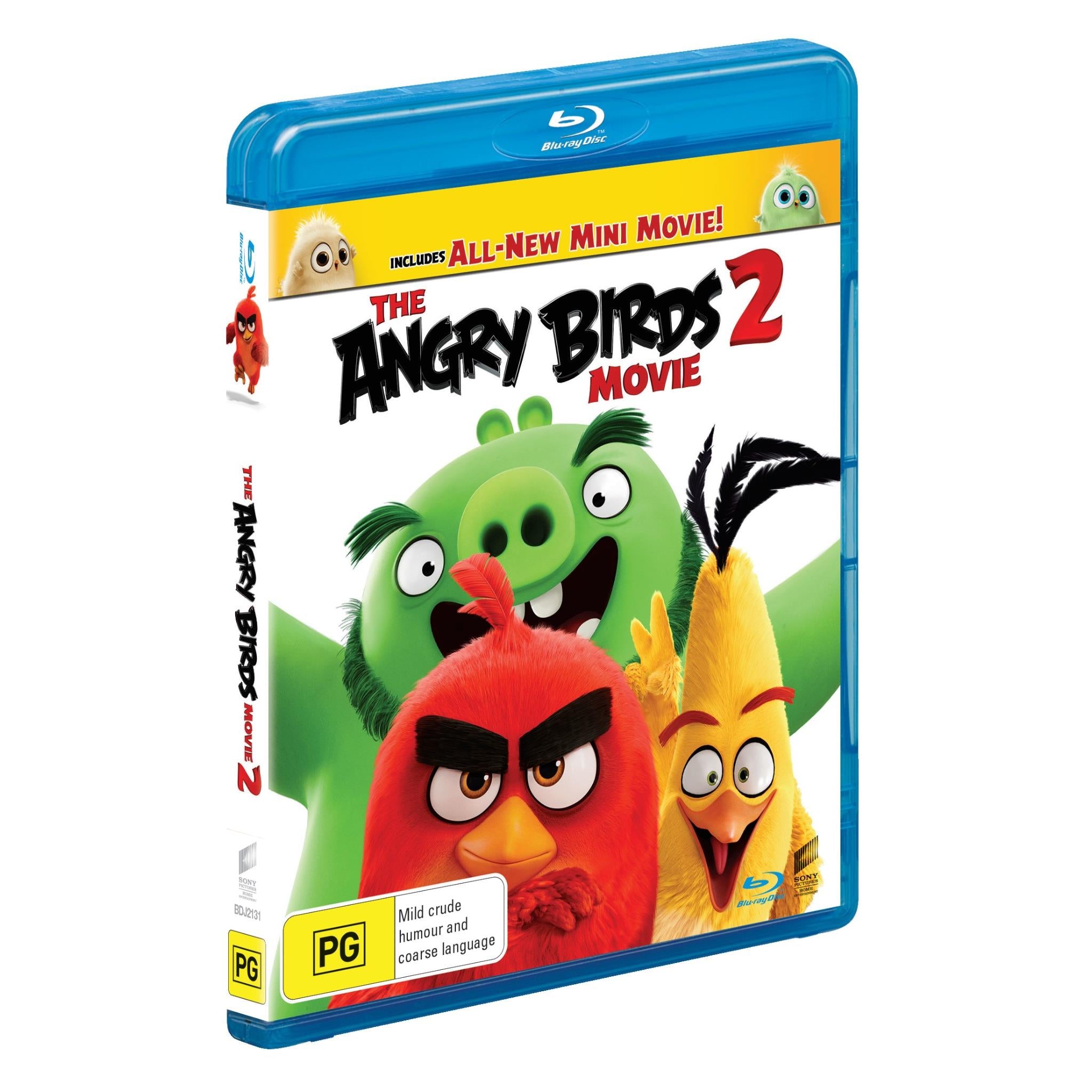 The Angry Birds Movie 2 - Official DVD & Blu-ray | Family Comedy Animation Film | Perfect for Movie Nights & Kids Birthday Parties