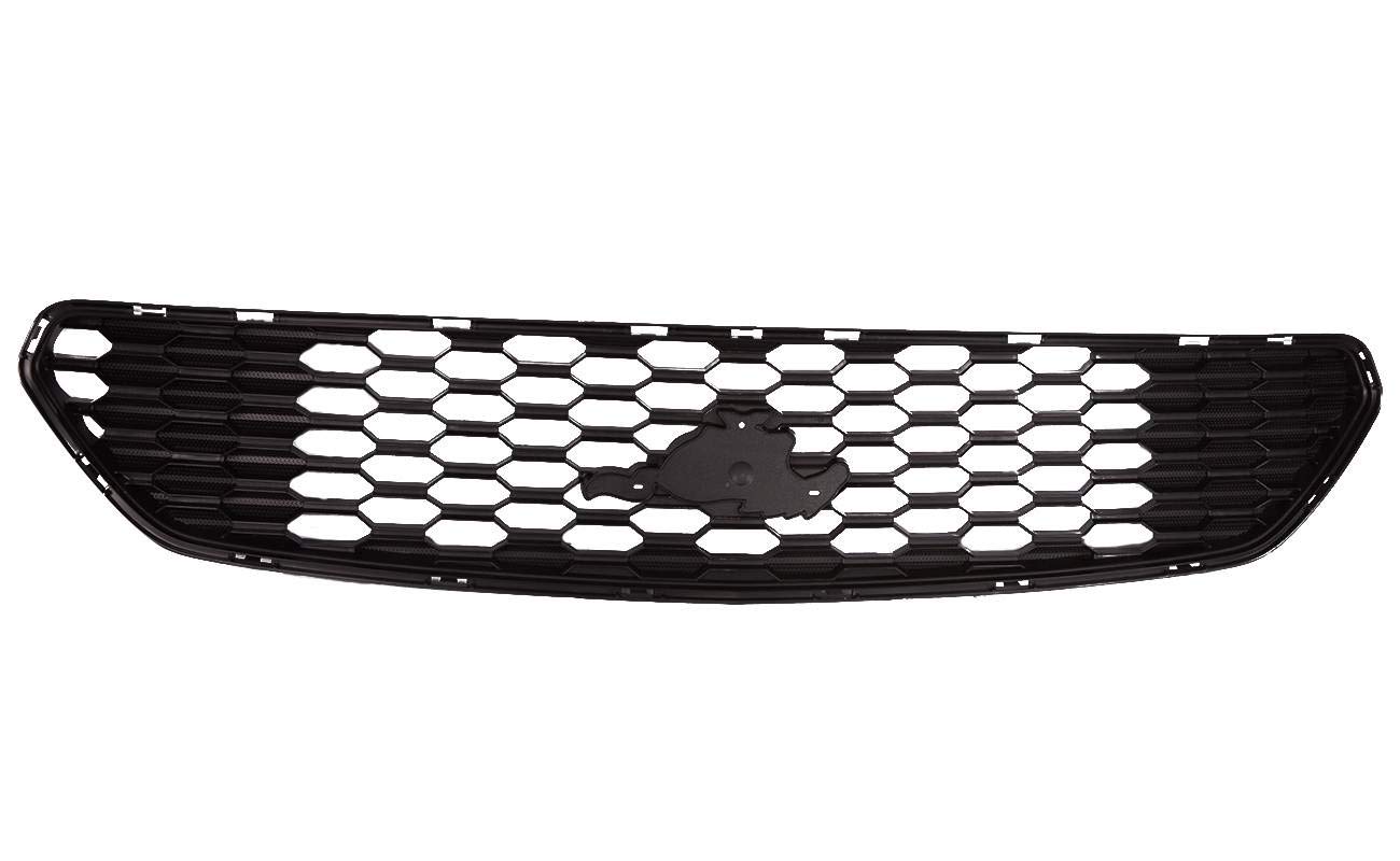 Bapmic Front Upper Bumper Grille FR3Z-8200-AA Replacement for 2015-2017 Ford Mustang EcoBoost & V6 - Perfect Fit, Durable ABS Plastic, Enhances Vehicle Appearance - Ideal for Car Upgrades, Customization & Off-Road Protection