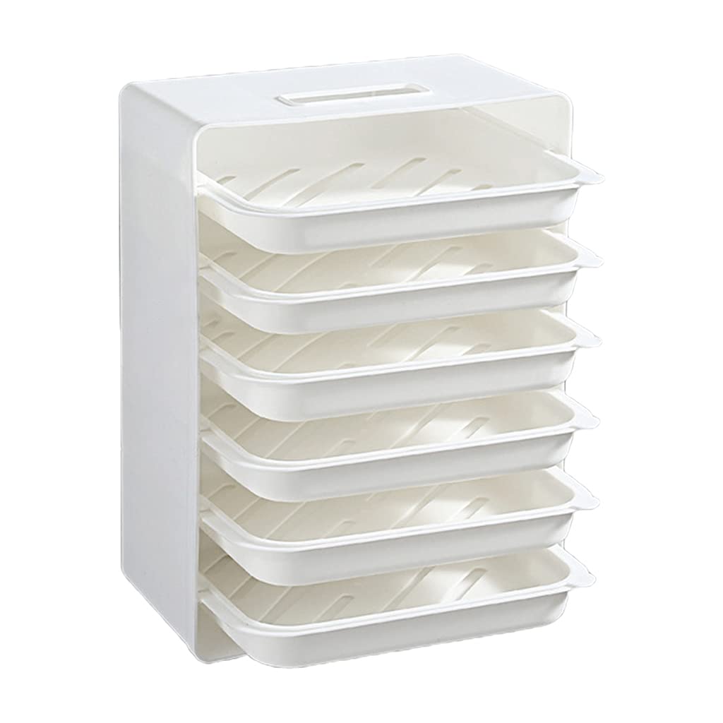 SOFEA Wall-Mounted Kitchen Plate Organizer - 3-Tier Stackable Dish Storage Rack for Countertop or Cabinet - Space Saving Solution for Plates, Bowls & Side Dishes - Perfect for Small Kitchens, Dining Rooms & Restaurants