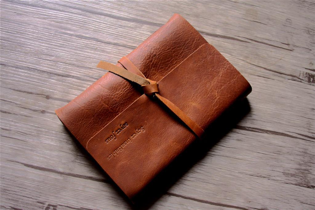 Personalized Leather Kindergarten Memory Book - Custom Photo Album for Kids' School Memories | Perfect for Graduation Gifts & Preschool Keepsakes