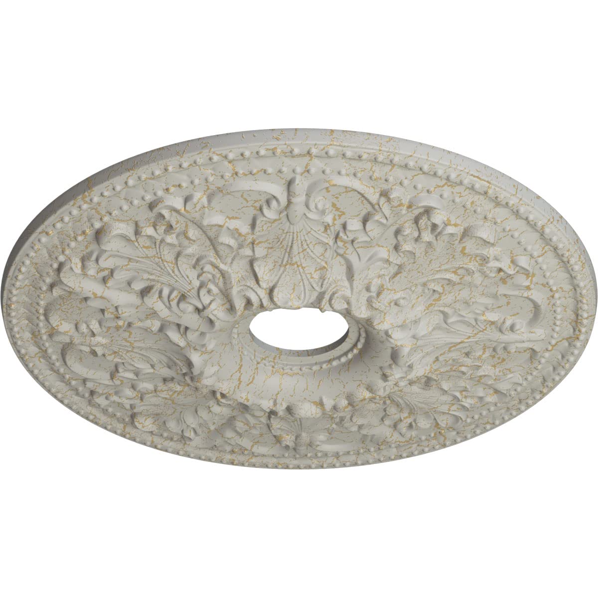 Ekena Millwork CM23ASPCC Ashley Ceiling Medallion - 23 7/8