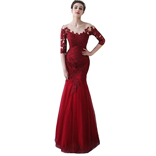 Tulle Wine Red
