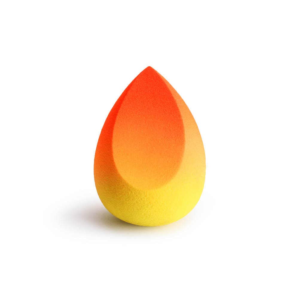 Ombre Makeup Sponge - Premium Non-Latex Microfiber Beauty Blender for Flawless Foundation & Concealer Application | Soft Gradient Cosmetic Sponge (Sunrise) | Perfect for Daily Makeup & Professional Use