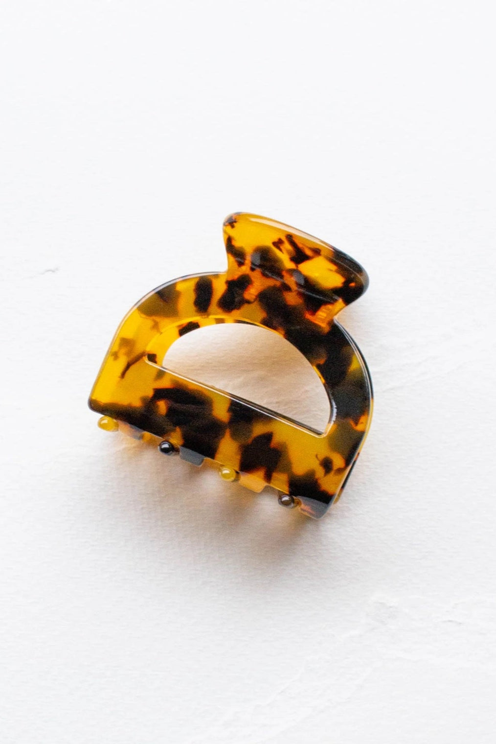 Amber Mix Hair Claw Clip - Non-Slip Grip for Women & Girls - Perfect for Ponytails, Buns & Updos - Hair Accessories for Everyday, Work & Special Occasions