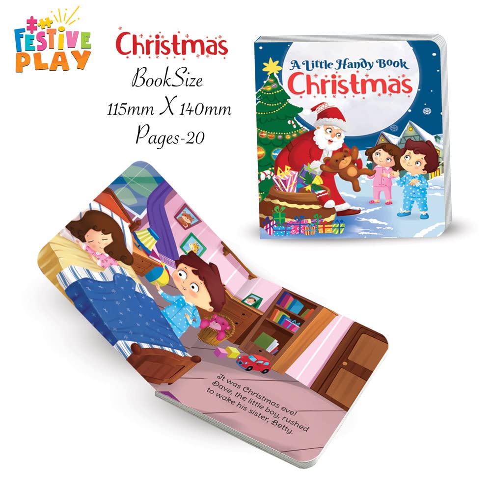 THE BOOK TREE Christmas Puzzle Gift Set for Kids - 80 Piece Jigsaw Puzzle with Storybook | Fun Holiday Learning Activity | Perfect Christmas Present for Boys & Girls | Great for Family Game Night & Holiday Classroom Activities