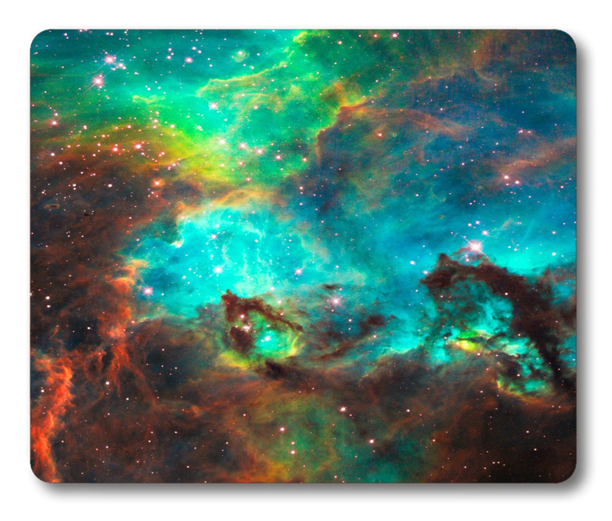 Custom Galaxy Gaming Mouse Pad - Non-Slip Rubber Base, Smooth Surface for PC & Laptop - Perfect for Office Work, Gaming & Graphic Design