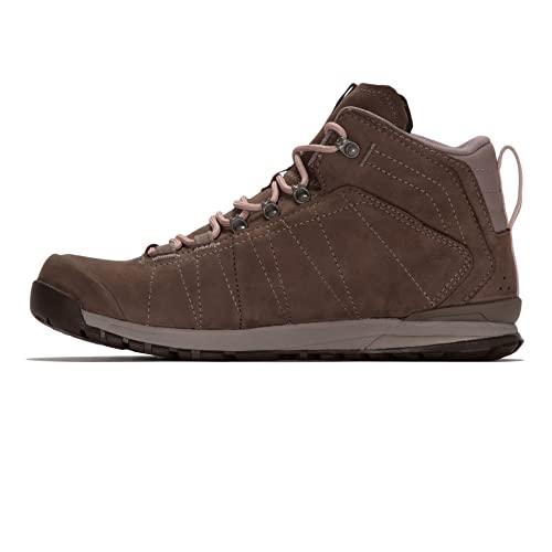 Oboz Bozeman Mid Leather B-Dry Waterproof Hiking Boots for Women - Lightweight & Durable Outdoor Shoes for Trail Walking, Camping & Backpacking