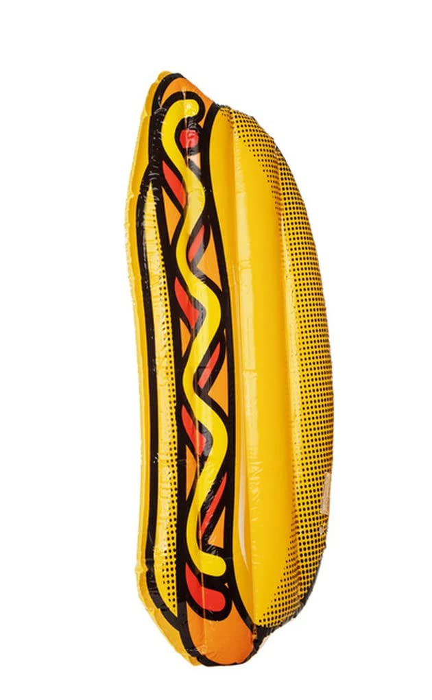 Best Inflatable Hot Dog Tube Pool Float for Kids - Summer Fun Lounge Party Toy for Swimming, Beach & Backyard Water Play