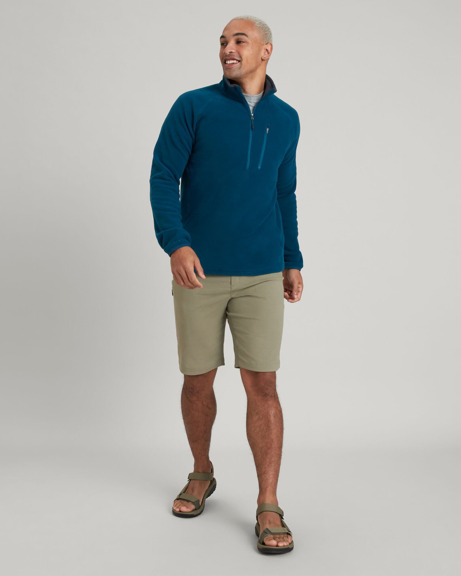 Men's Ridge 100 PrimaLoft Bio Pullover Jacket - Lightweight Water-Resistant Insulated Hoodie for Hiking & Outdoor Activities | Undertow Color