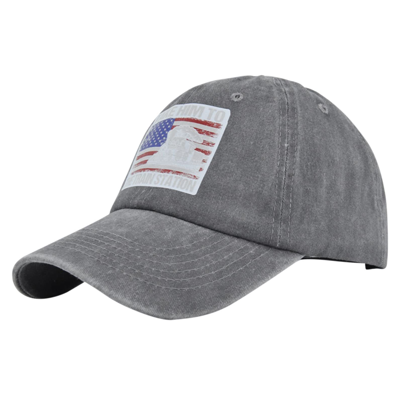 Vintage Cotton Washed Adjustable Baseball Cap for Men - Lifeguard Visor with Channel Vent - Perfect for Outdoor Sports, Beach, and Driving (Fits 2017 Ram 1500)