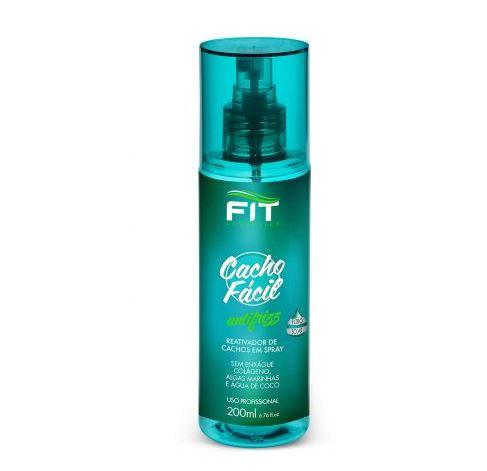 Coconut & Algae Curl Activator Spray for Frizz Control & Defined Curls - 200ml Hydrating Hair Styler by Fit Cosmetics | Perfect for Natural, Wavy & Curly Hair Types