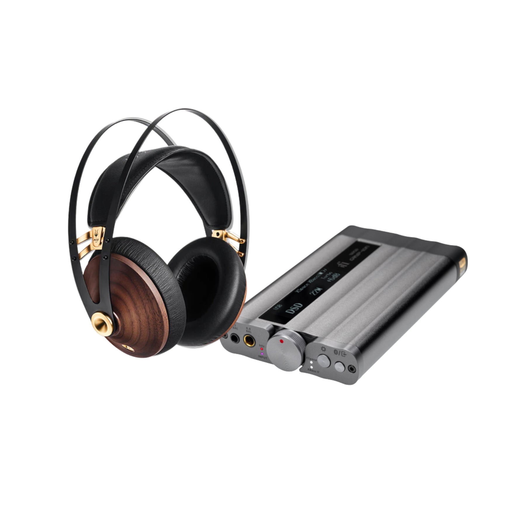 iFi xDSD Gryphon Portable DAC & Headphone Amplifier with Meze 99 Classic Over-Ear Headphones Bundle - High-Resolution Audio for Travel, Studio & Home Listening