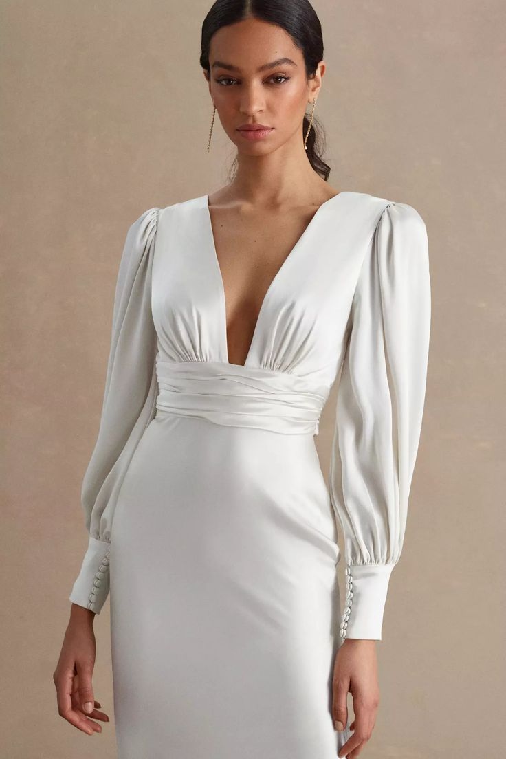 Watters Clara Gown - Elegant Formal Evening Dress for Weddings, Prom & Special Occasions | Plus Size Options Available