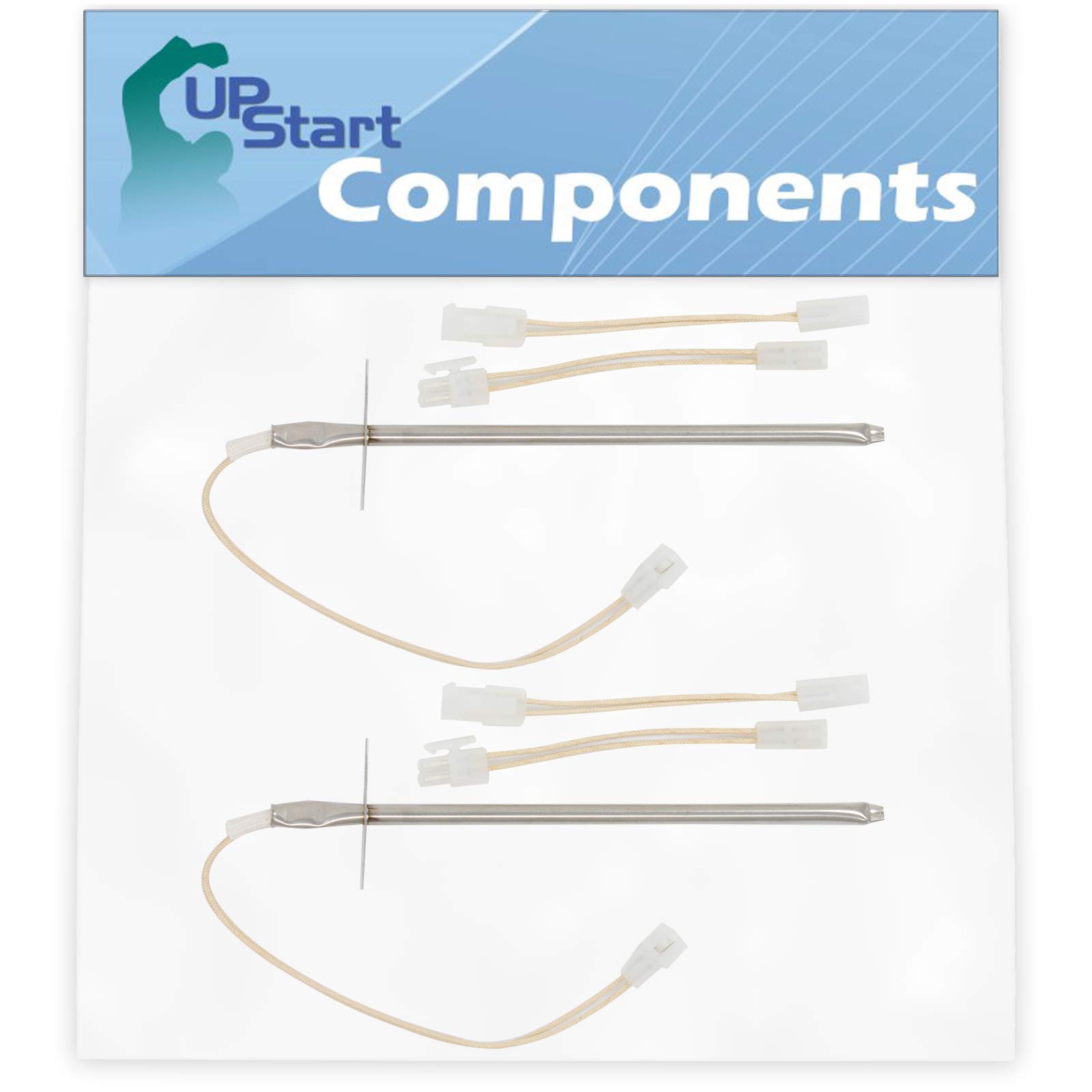 2-Pack 12001656 Oven Temperature Sensor Replacement for Magic Chef 38FA-3TX-ON Range & Oven - Compatible with 12001656 - UpStart Components Brand - Perfect for Baking, Roasting & Cooking Precise Temperature Control