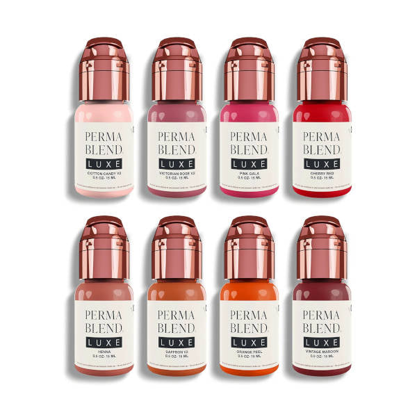 Perma Blend Luxe Pucker Up Buttercup Lip Set - Hydrating Lip Balm & Gloss Duo for Soft, Plump Lips | Perfect for Daily Moisture & Nighttime Lip Care