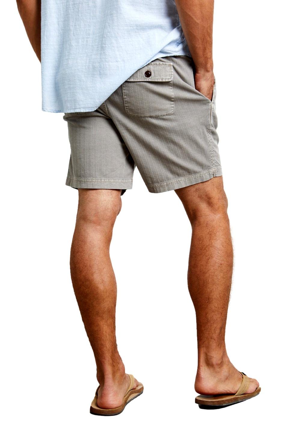 Men's Rails Cruz Shorts - Washed Grey 2XL | Comfortable Casual Shorts for Summer, Beach, and Outdoor Activities