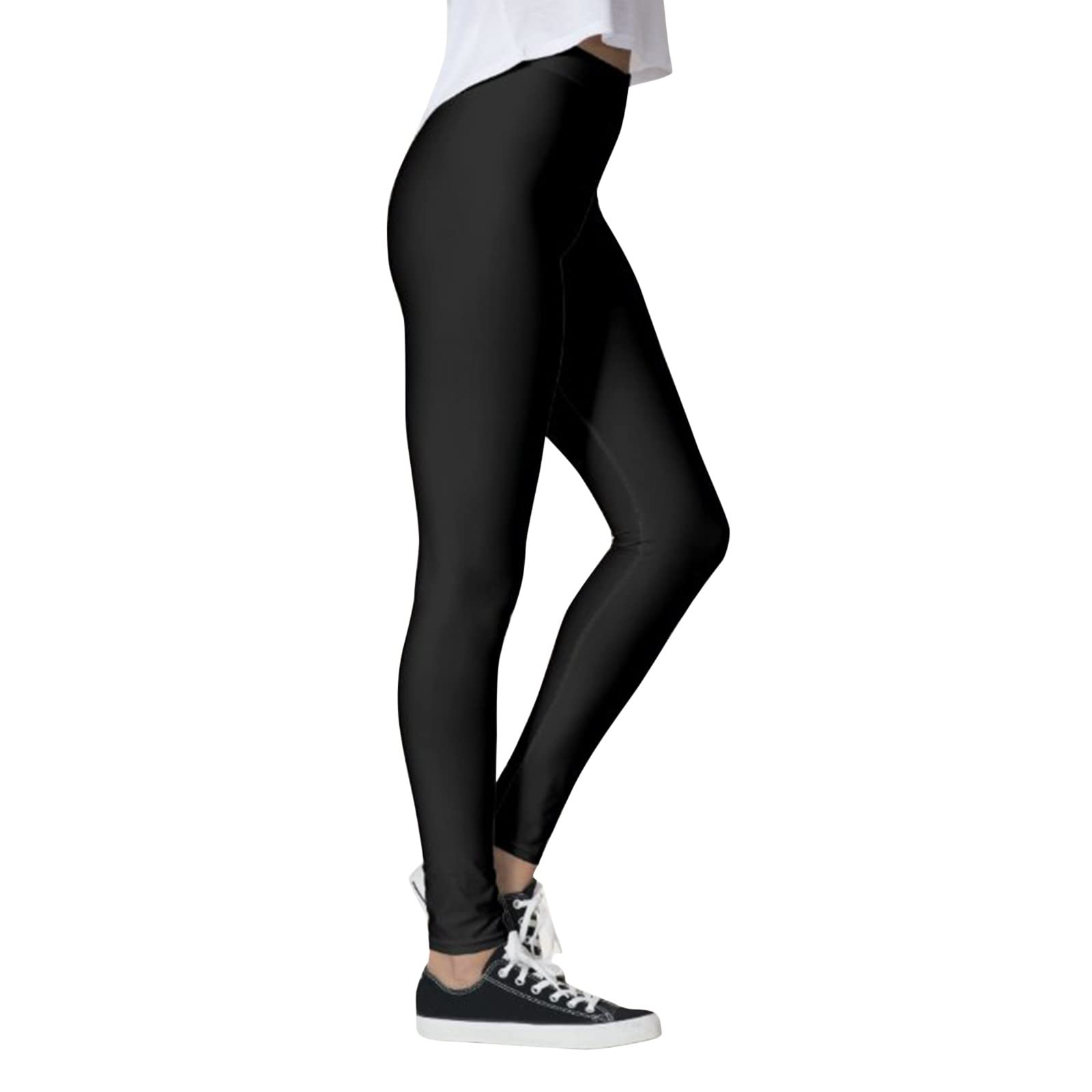 Women's Jogger Pants - Patterned Yoga Leggings & Flowy Tights for Running, Workout & Lounge Wear | Crotchless Hot Pants for Fitness & Casual Style