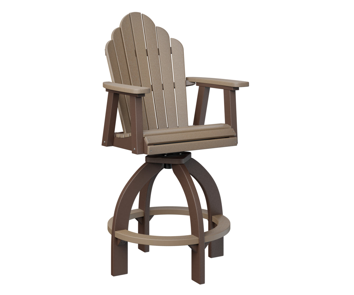 Weatherwood on Chocolate Brown