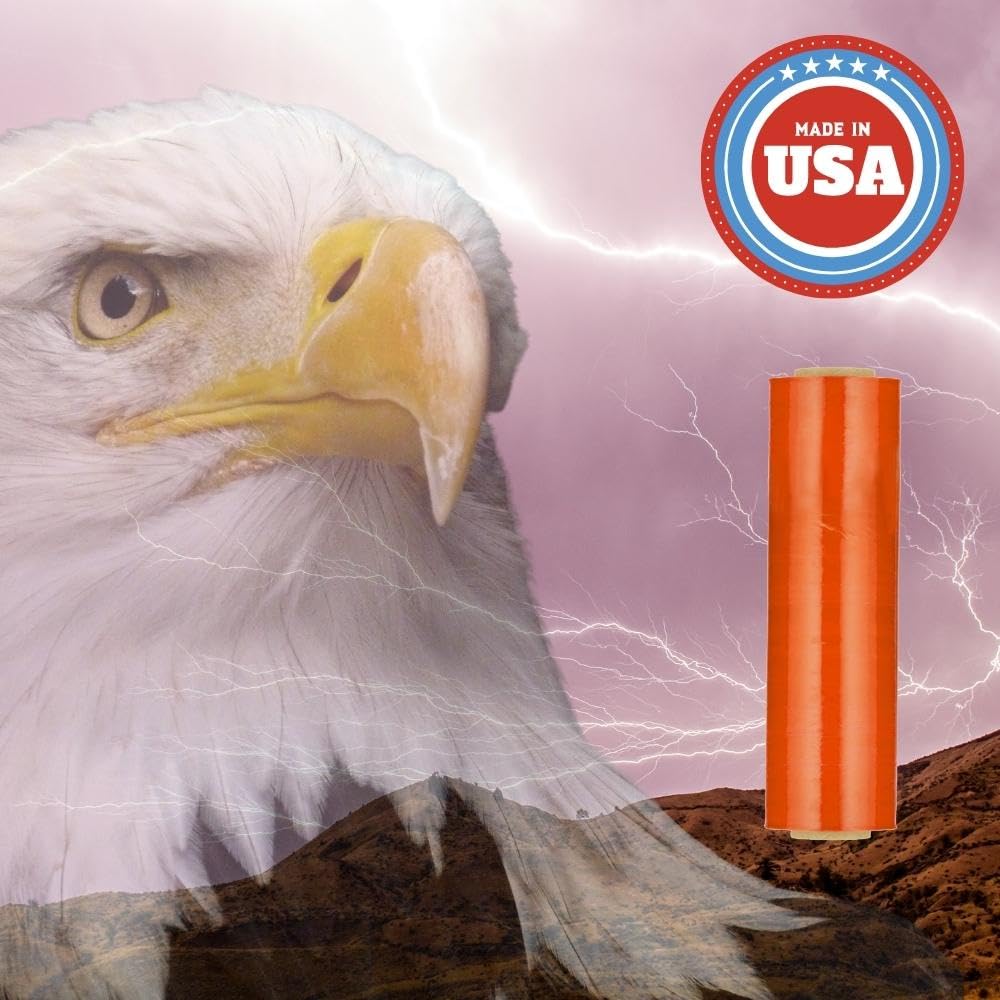 PSBM Orange Machine Stretch Wrap - 25 Pack, 20