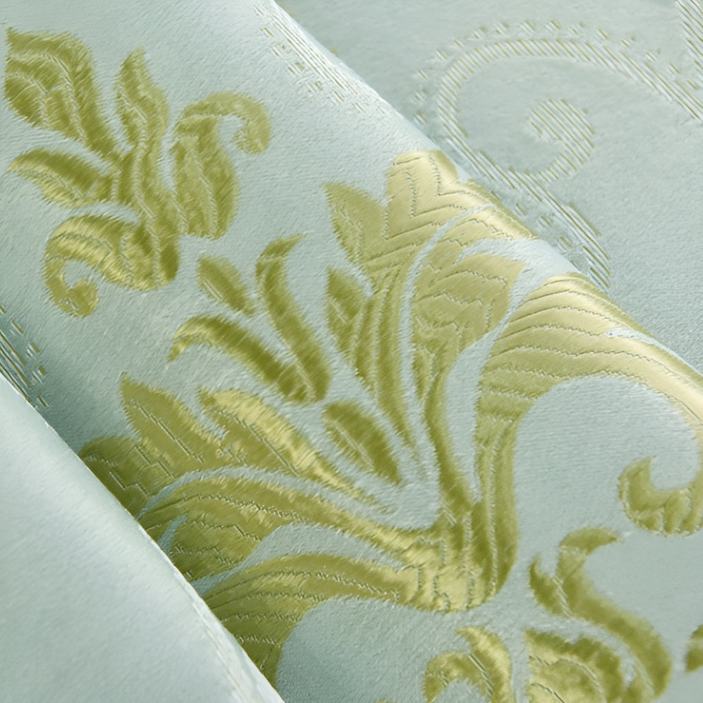 Abrielle Chenille Thermal & Soundproof Blackout Custom Curtains for Bedroom & Living Room - Energy Efficient Noise Reducing Window Treatments