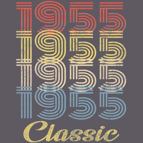 Vintage 1955 Retro 70th Birthday T-Shirt for Men - Classic 70 Years Old Gift Idea - Perfect for Milestone Celebrations & Birthday Parties