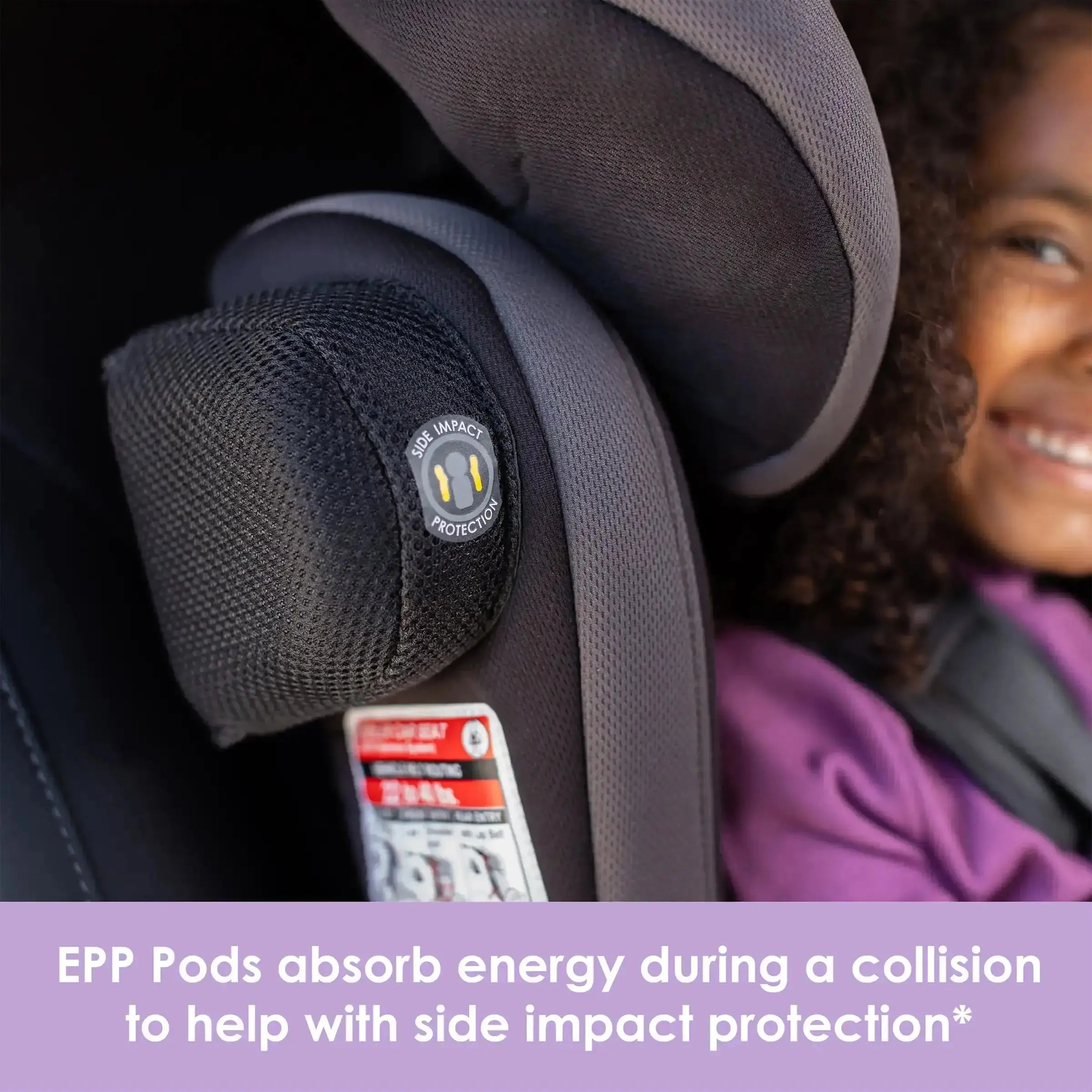 Hybrid™ SI 3-in-1 Convertible Booster Car Seat with Side Impact Protection - Safe for Infants, Toddlers & Big Kids | Perfect for Travel, School & Family Road Trips
