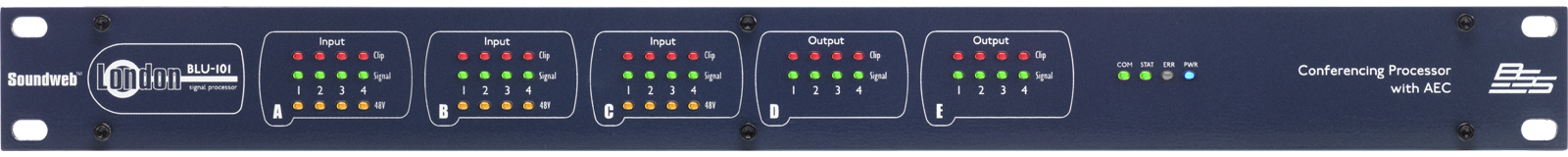 BSS Audio BLU101M BLU 101 Professional Audio I/O Device - Perfect for Live Sound, Recording Studios & Broadcast Applications