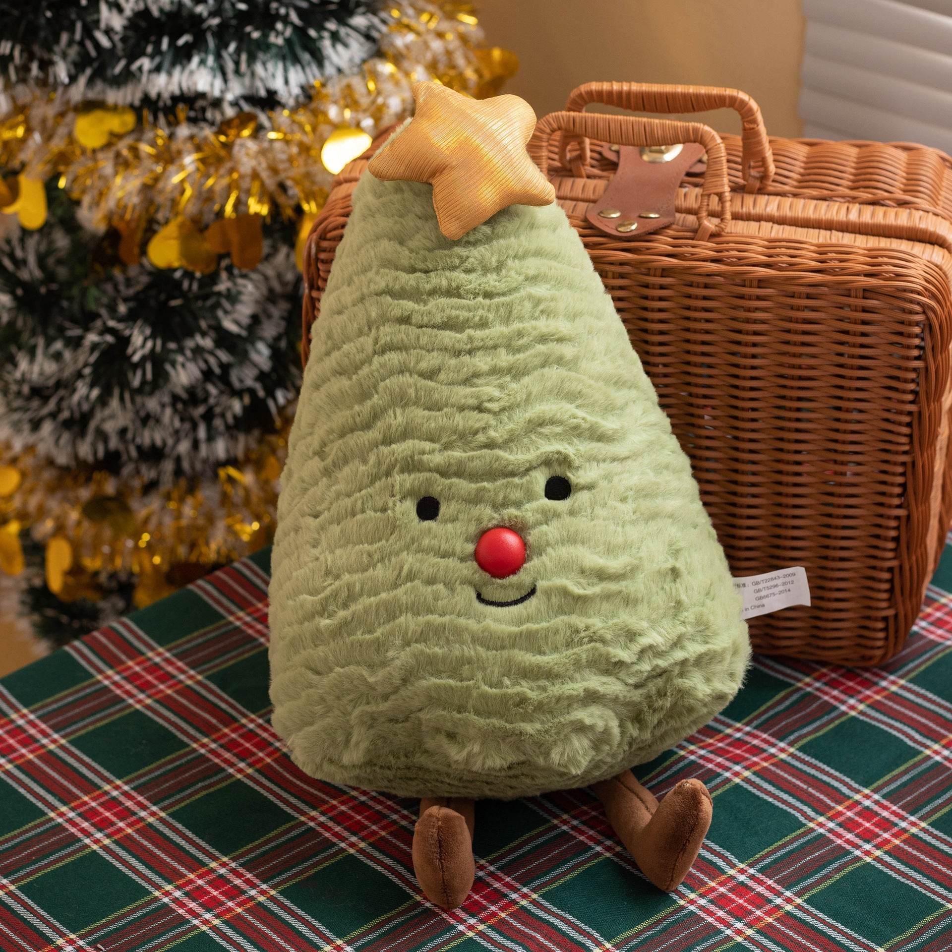 Happy Holiday Helpers | Christmas Stuffed Animals - Cute Plush Toys for Kids, Stocking Stuffers & Festive Home Decor
