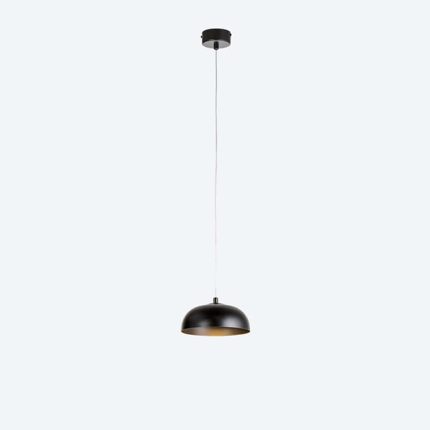 CATERPILLAR 1 LED Pendant Light with Yosh Shade - Modern Industrial Lighting for Dining Room, Kitchen Island & Bar Decor