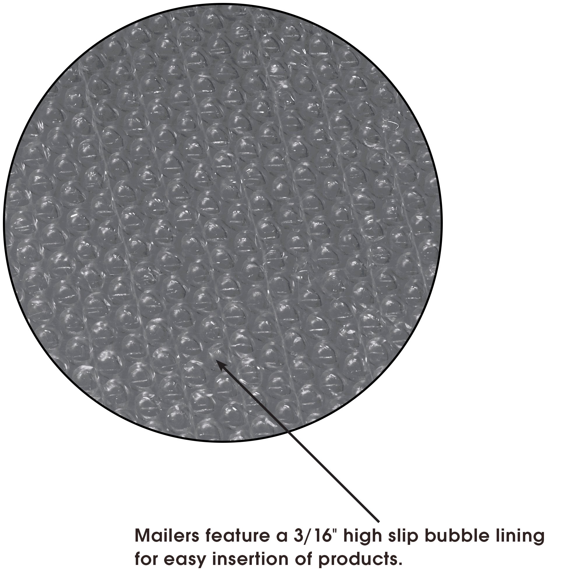 Tape Logic TLB839 Bubble Lined Poly Mailers 12.5