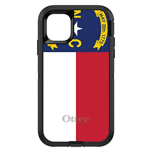 North Carolina State Flag On Black Case