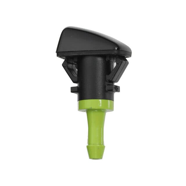 Mopar 5165712AA Black Plastic Globe Valve Windshield Washer Nozzle - Replacement Part for Jeep, Dodge, Chrysler Vehicles - Perfect for Windshield Cleaning & Fluid Dispensing
