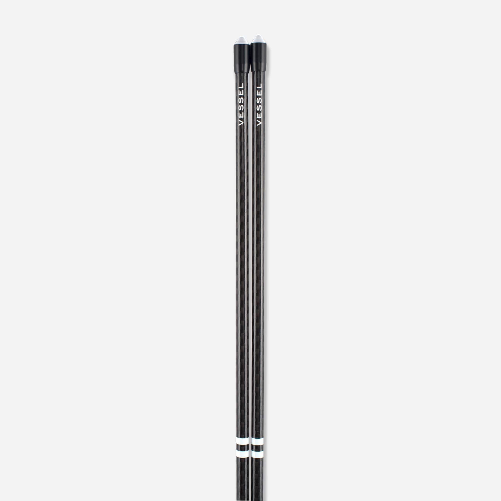 Premium Carbon Fiber Golf Alignment Stick Set - Training Aid for Perfect Swing & Putting Practice | Ideal for Driving Range & Backyard Drills